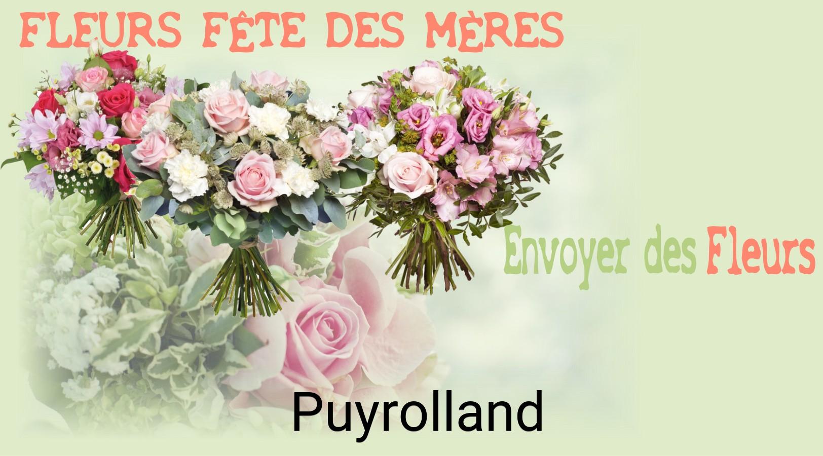 Bouquet de Fête des Mères livré à Puyrolland